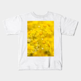 Soft Yellow Flora Kids T-Shirt